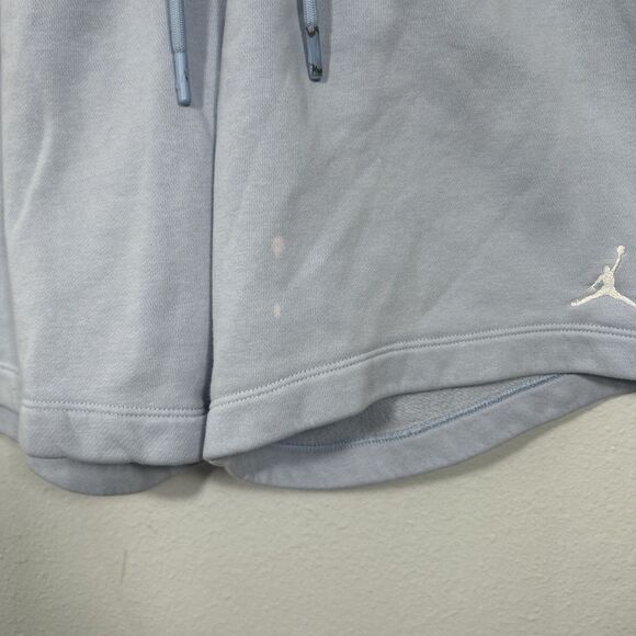 Jordan Shorts Mens M Blue Logo Lounge Wear Basketball Gym - Picture 2 of 9